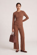 Helena Button Front Top