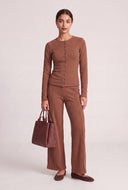 Helena Button Front Top