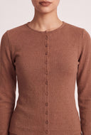 Helena Button Front Top