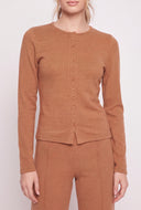 Helena Button Front Top
