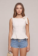Magnolia Peplum Top