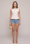 Magnolia Peplum Top