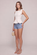 Magnolia Peplum Top