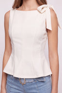 Magnolia Peplum Top