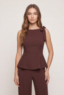Magnolia Peplum Top