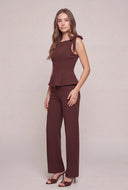 Magnolia Peplum Top