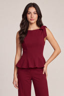 Magnolia Peplum Top