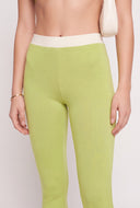 Contrast Capri Leggings