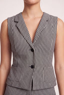Houndstooth Blazer Vest and Pants Set