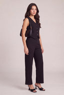 Lorelai Blazer Vest and Wide Leg Pants Set