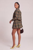 Plaid Mini Skirt