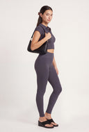 Aurora Ribbed Crop Polo