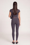 Aurora Ribbed Crop Polo