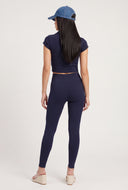 Aurora Ribbed Crop Polo