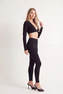 Eliora Plunge Crop Top