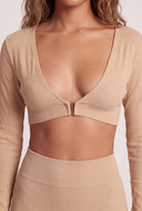 Eliora Plunge Crop Top