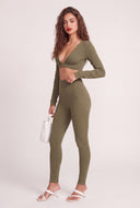 Eliora Plunge Crop Top