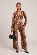 Tiger Print Pants