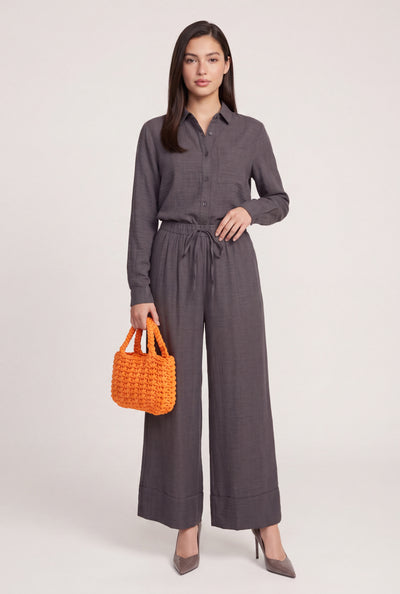 Jimena Wide Leg Drawstring Pants