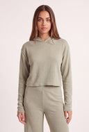 Julie Hooded Crop Top