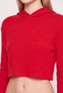 Julie Hooded Crop Top