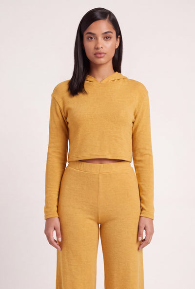 Julie Hooded Crop Top