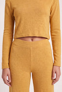 Julie Hooded Crop Top
