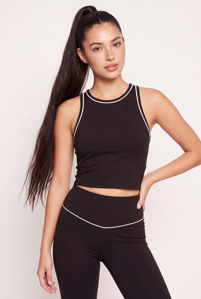 Ocean Racerback Crop Top