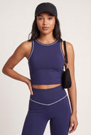 Ocean Racerback Crop Top