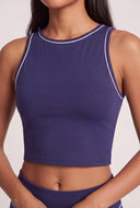 Ocean Racerback Crop Top