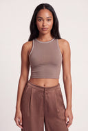 Ocean Racerback Crop Top