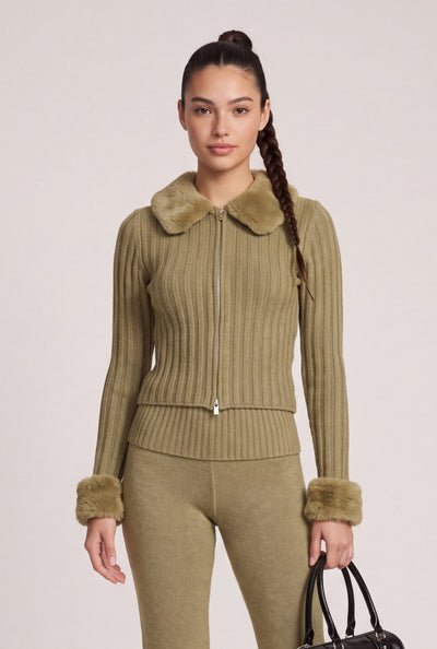 Paula Zip Sweater