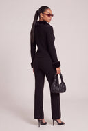 Paula Fold Over Flare Pants