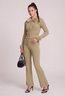 Paula Fold Over Flare Pants