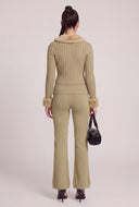 Paula Fold Over Flare Pants