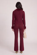 Paula Fold Over Flare Pants