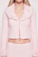 Flyaway Crop Top and Skirt Set