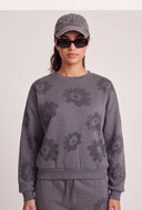 Halle Glam Pattern Pullover