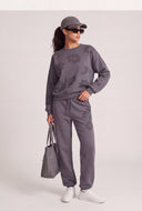 Halle Glam Pattern Pullover