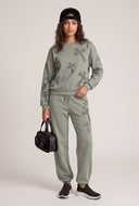 Halle Glam Pattern Sweatpants