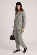 Halle Glam Pattern Sweatpants