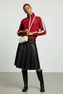 Sevyn Side Stripe Zip Windbreaker Track Jacket