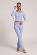 Aria Long Sleeve Crop Top