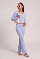 Aria Long Sleeve Crop Top