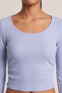 Aria Long Sleeve Crop Top