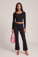 Aria Fold Over Pants