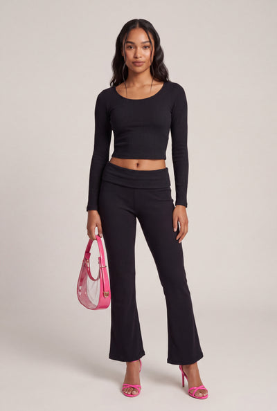 Aria Fold Over Pants