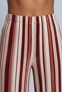 Madelynn Striped Plisse Pants