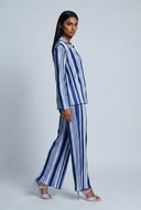Madelynn Striped Plisse Pants