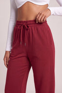 Drawstring Straight Leg Sweatpants